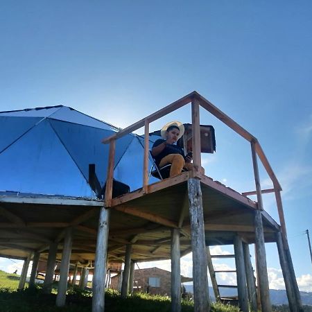 Cabanas El Mirador Del Tomine Guatavita Exteriör bild