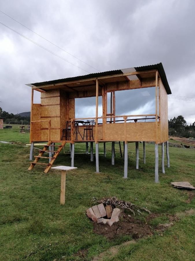 Cabanas El Mirador Del Tomine Guatavita Exteriör bild